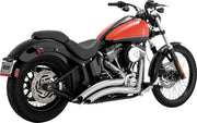 Vance & Hines Big Radius Exhaust System For Harley Davidson FLS 1690 2012-2017 - Chrome