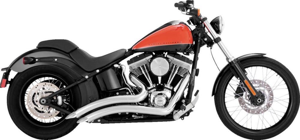 Vance & Hines Big Radius Exhaust System For Harley Davidson FLS 1690 2012-2017 - Chrome