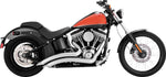Vance & Hines Big Radius Exhaust System For Harley Davidson FLS 1690 2012-2017 - Chrome