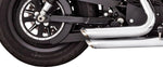 Vance & Hines Shortshots Staggered Exhaust System For Harley Davidson XL1200C 2014-2020 - Chrome