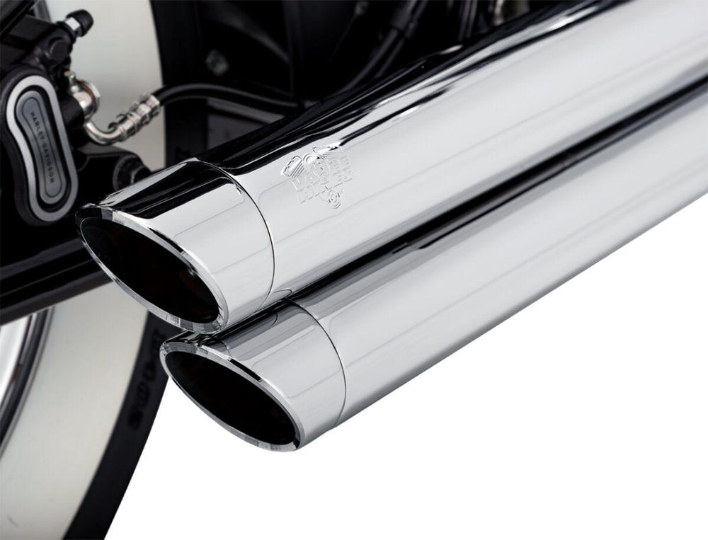 Vance & Hines Big Shots Staggered 2-into-2 Exhaust System For Harley Davidson FXST 1750 2020-2024 - Chrome