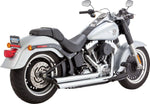 Vance & Hines Big Shots Staggered 2-into-2 Exhaust System For Harley Davidson FLS 1690 2012-2016 - Chrome