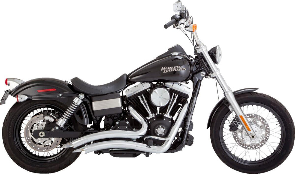 Vance & Hines Big Radius Exhaust System For Harley Davidson FXD 1584 2007-2010 - Chrome