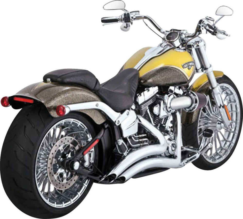 Vance & Hines Big Radius Exhaust System For Harley Davidson FXSB 1690 2013 - Chrome
