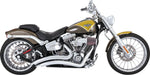 Vance & Hines Big Radius Exhaust System For Harley Davidson FXSB 1690 2013 - Chrome