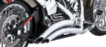 Vance & Hines Big Radius Exhaust System For Harley Davidson FXSB 1690 2013 - Chrome