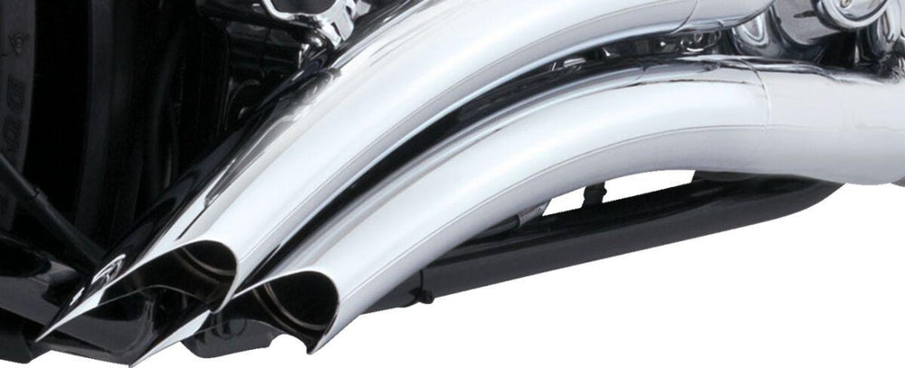 Vance & Hines Big Radius Exhaust System For Harley Davidson FXSB 1690 2013 - Chrome