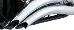 Vance & Hines Big Radius Exhaust System For Harley Davidson FXSB 1690 2013 - Chrome