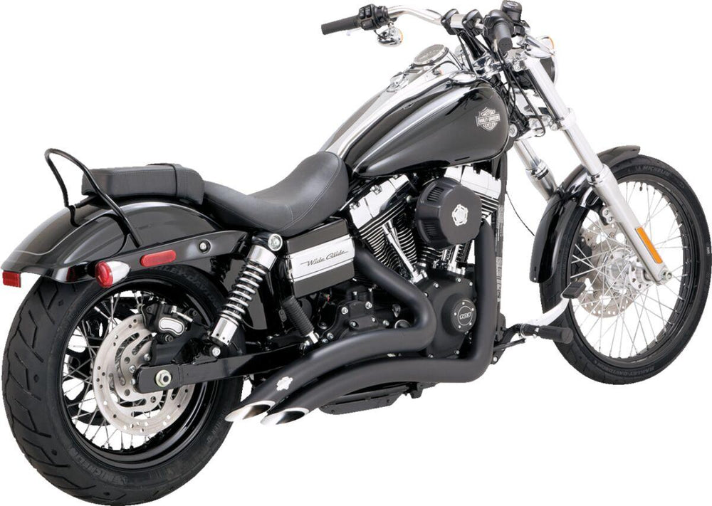 Vance & Hines Big Radius Exhaust System For Harley Davidson FXD 1584 2007-2010 - Black