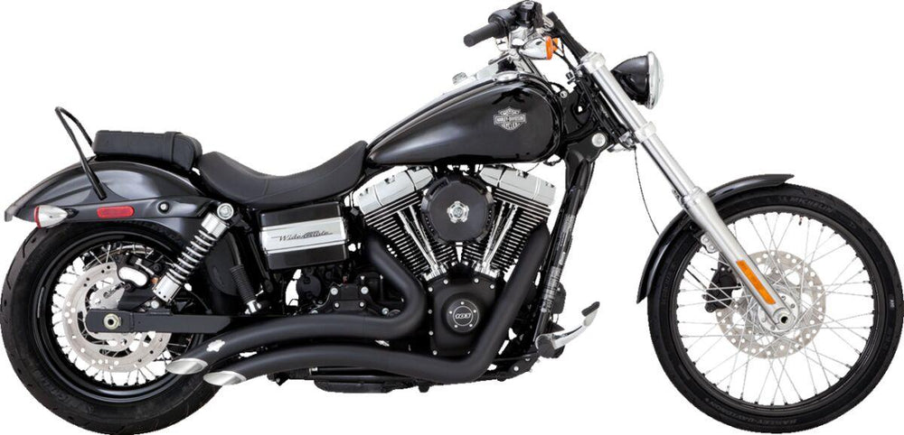 Vance & Hines Big Radius Exhaust System For Harley Davidson FXD 1584 2007-2010 - Black