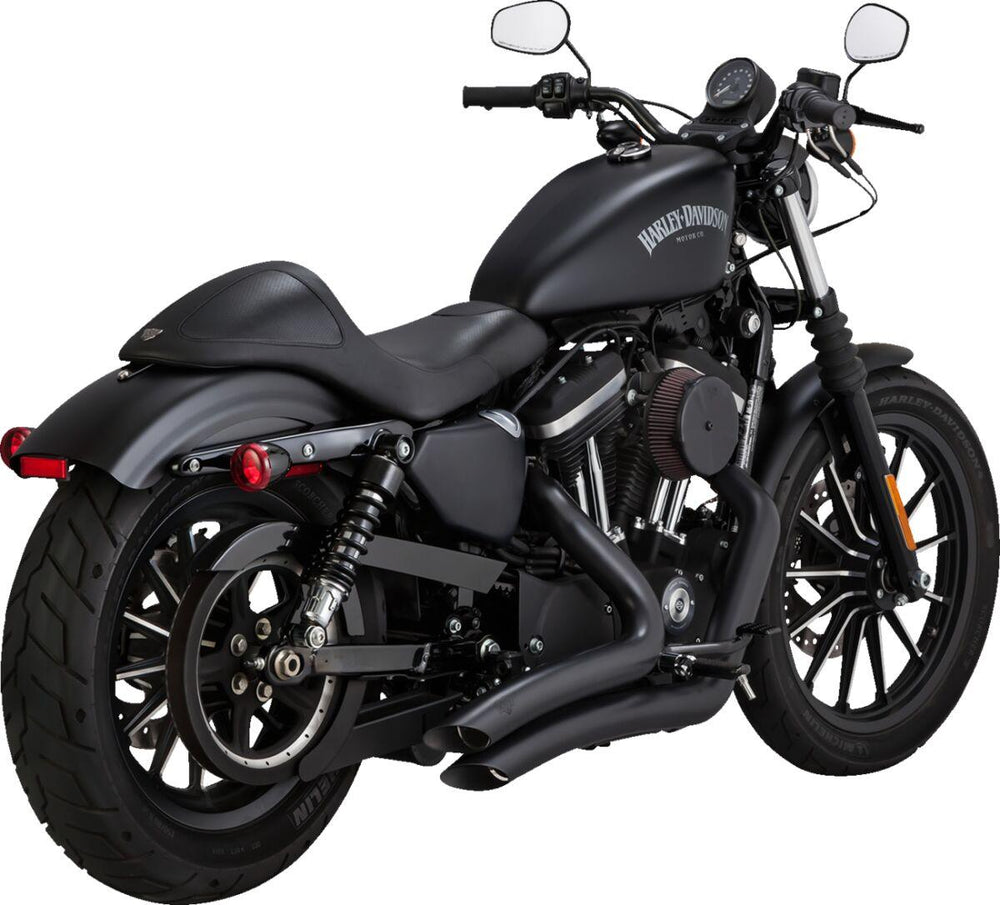 Vance & Hines Big Radius Exhaust System For Harley Davidson XL 1200 C 2014-2020 - Black