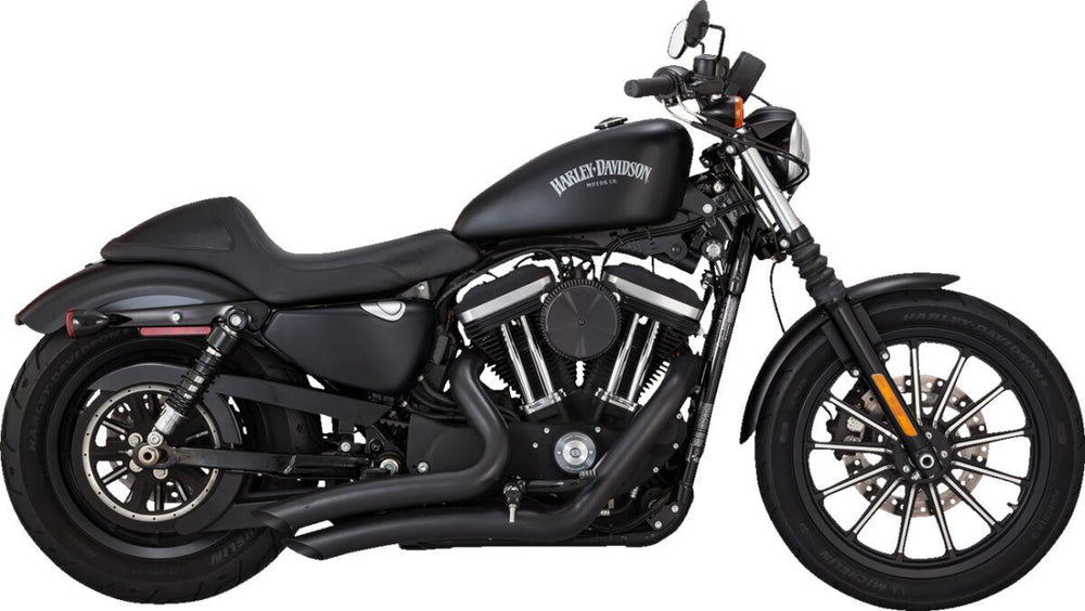 Vance & Hines Big Radius Exhaust System For Harley Davidson XL 1200 C 2014-2020 - Black