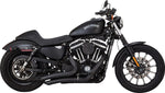 Vance & Hines Big Radius Exhaust System For Harley Davidson XL 1200 C 2014-2020 - Black