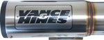 Vance & Hines Hi Output Exhaust System For Harley Davidson FLH 1868 ABS 2021 - Brushed Works/Silver