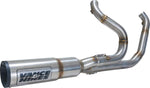 Vance & Hines Hi Output Exhaust System For Harley Davidson FLH 1868 ABS 2021 - Brushed Works/Silver