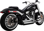 Vance & Hines Shortshots Staggered Exhaust System For Harley Davidson FLFB 1750 ABS 2018-2020 - Chrome