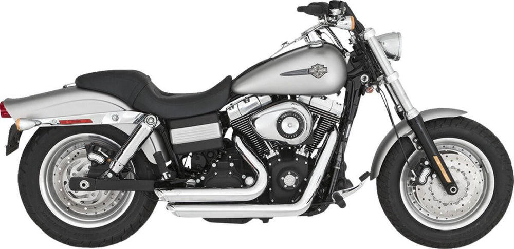 Vance & Hines Shortshots Staggered Exhaust System For Harley Davidson FXD 1584 2007-2010 - Chrome