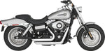 Vance & Hines Shortshots Staggered Exhaust System For Harley Davidson FXD 1584 2007-2010 - Chrome