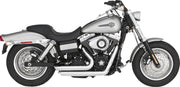 Vance & Hines Shortshots Staggered Exhaust System For Harley Davidson FXD 1584 2007-2010 - Chrome