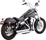 Vance & Hines 2-into-2 Big Shots Exhaust System For Harley Davidson FXD 1584 2007-2010 - Chrome