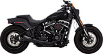 Vance & Hines 2 Into 1 Upsweep Exhaust System For Harley Davidson FLDE 1750 ABS 2018-2020 - Black