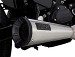 Vance & Hines 2 Into 1 Upsweep Exhaust System For Harley Davidson FXD 1340 1995-1998 - Brushed