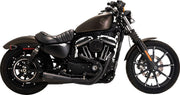 Vance & Hines Upsweep 2 Into 1 Exhaust System For Harley Davidson XL 1200 C 2004-2013 - Matte Black