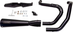Vance & Hines Upsweep 2 Into 1 Exhaust System For Harley Davidson XL 1200 C 2004-2013 - Matte Black