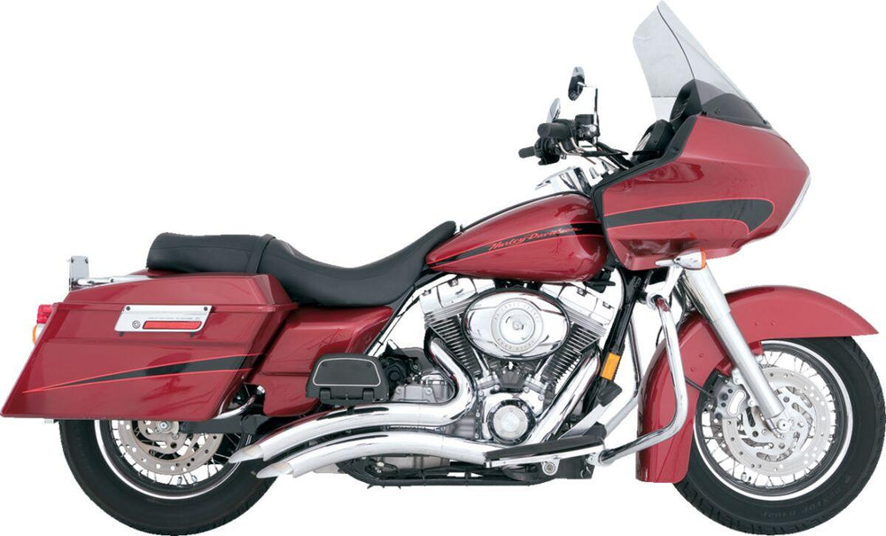 Vance & Hines 2-into-2 Big Radius Exhaust System For Harley Davidson FLHR 1584 2007-2009 - Chrome