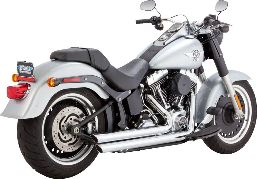Vance & Hines Exhaust System For Harley Davidson FLST 1340 1986-1990 - Chrome