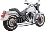 Vance & Hines Exhaust System For Harley Davidson FLST 1340 1986-1990 - Chrome