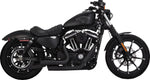 Vance & Hines Mini Grenades Exhaust System For Harley Davidson XL1200C 2004-2013 - Black