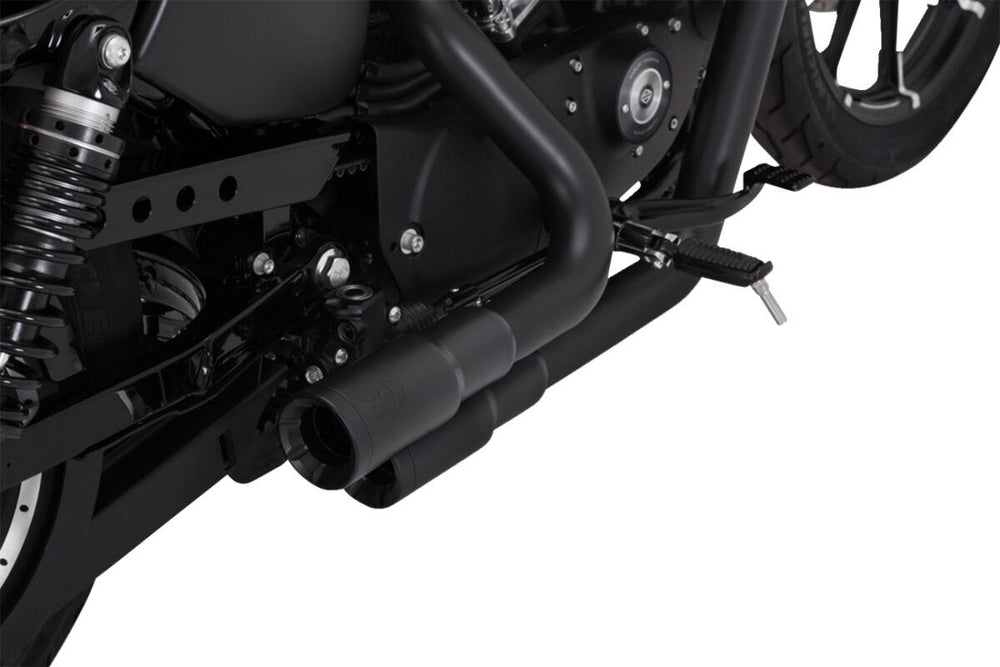 Vance & Hines Mini Grenades Exhaust System For Harley Davidson XL1200C 2004-2013 - Black