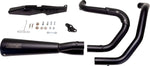 Vance & Hines 2 Into 1 Upsweep PCX Exhaust System For Harley Davidson XL1200C 2014-2020 - Black