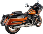 Vance & Hines 2 Into 1 Supersport PCX Exhaust System For Harley Davidson FLH 1868 ABS 2021 - Brushed