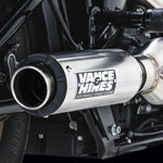 Vance & Hines 2 Into 1 Supersport Exhaust System For Harley Davidson FLDE 1750 ABS 2018-2020 - Brushed