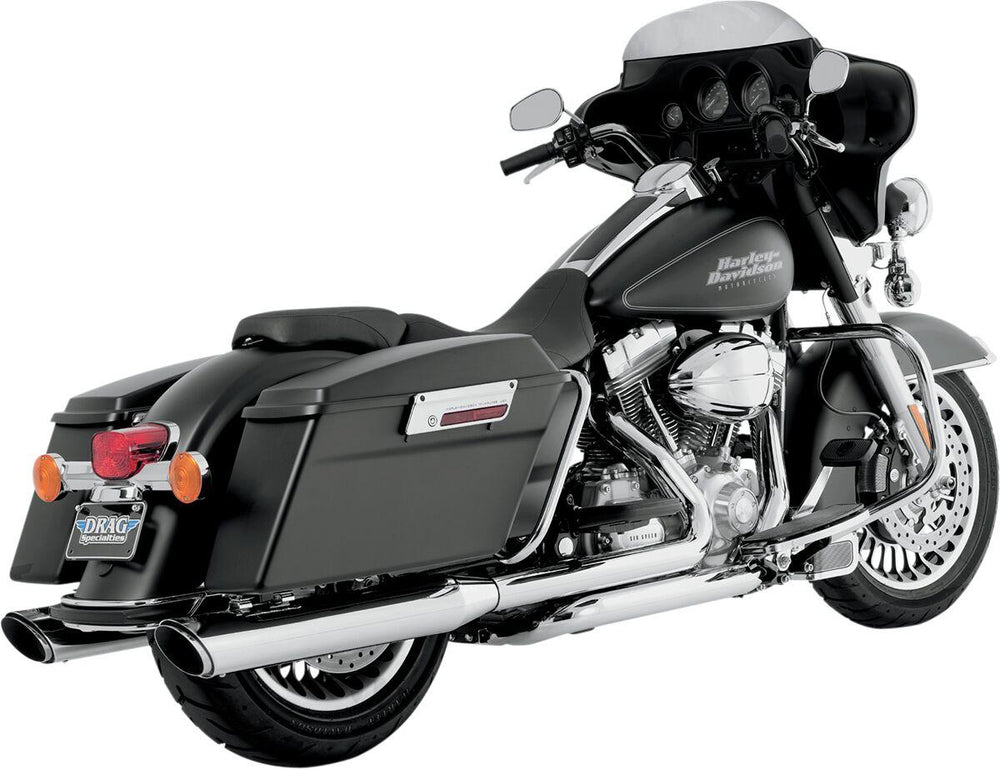 Vance & Hines Twin Slash Silencer For Harley Davidson FLHR 1340 1995-1998