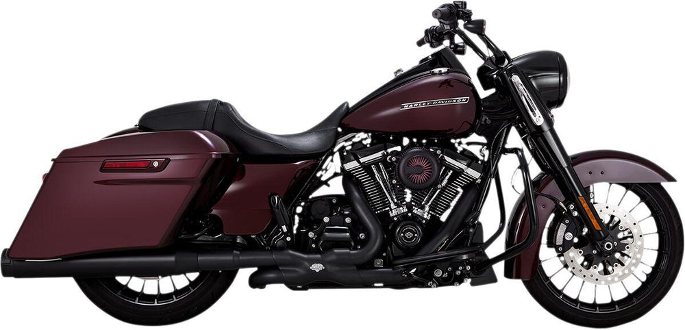 Vance & Hines Torquer 450 Silencers For Harley Davidson FLH 1868 ABS 2021 - Black