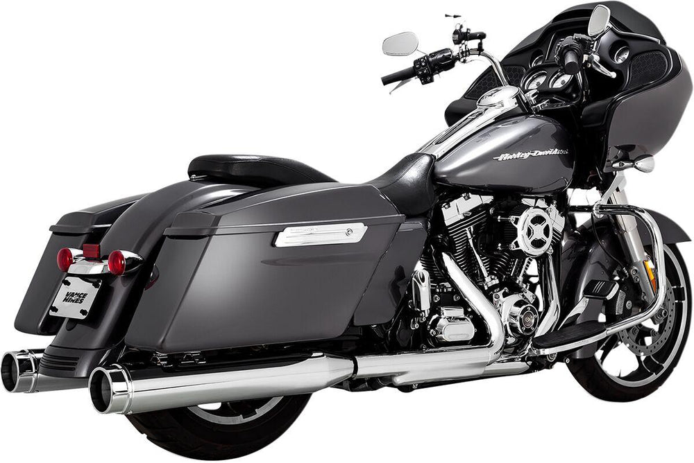 Vance & Hines Torquer 450 Silencers For Harley Davidson FLHR 1340 1995-1998