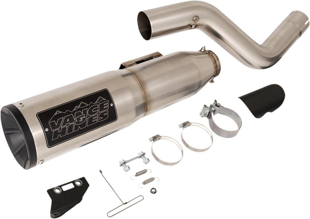 Vance & Hines Adventure Hi-Output 450 Silencer For Harley Davidson RA 1250 ABS 2021-2024 - Silver