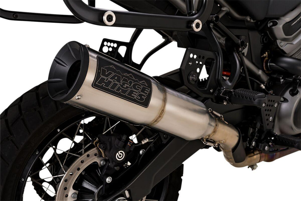 Vance & Hines Adventure Hi-Output 450 Silencer For Harley Davidson RA 1250 ABS 2021-2024 - Silver