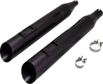 Vance & Hines Slash 450 Silencers For Harley Davidson FLDE 1750 2018 - Black
