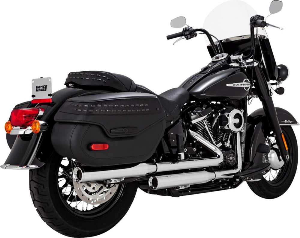 Vance & Hines Eliminator 300 Silencers For Harley Davidson FLDE 1750 ABS 2018-2020 - Chrome