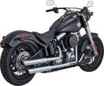 Vance & Hines 3" Twin Slash Silencers For Harley Davidson FLS 1690 2012-2017 Right - Chrome