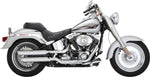 Vance & Hines 3" Twin Slash Silencers For Harley Davidson FLSTF 1584 2007-2011 Right - Chrome