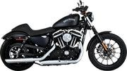 Vance & Hines 3" Twin Slash Silencers For Harley Davidson XL1200C 2014-2020 Right - Chrome