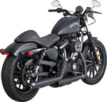 Vance & Hines 3" Twin Slash Silencers For Harley Davidson XL1200C 2014-2020 Right - Black