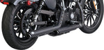 Vance & Hines 3" Twin Slash Silencers For Harley Davidson XL1200C 2014-2020 Right - Black