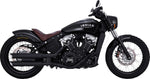 Vance & Hines Twin Slash 3" Silencers For Indian Scout 60 2016-2022 Right - Black