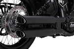 Vance & Hines Twin Slash 3" Silencers For Indian Scout 60 2016-2022 Right - Black